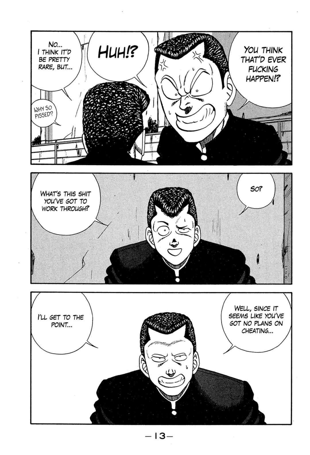Page 13 Chapter 195 Be-bop High School