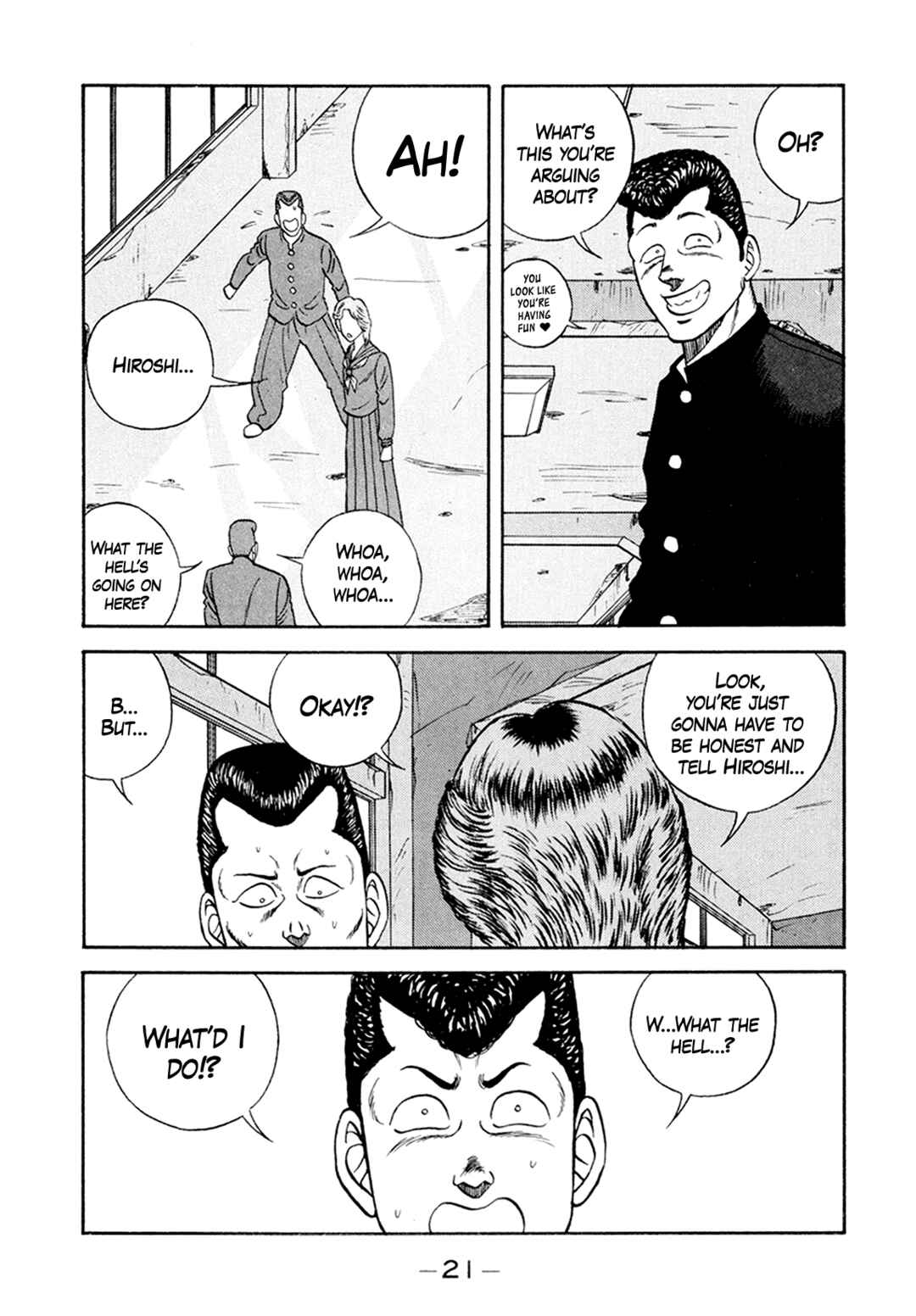 Page 21 Chapter 153 Be-bop High School