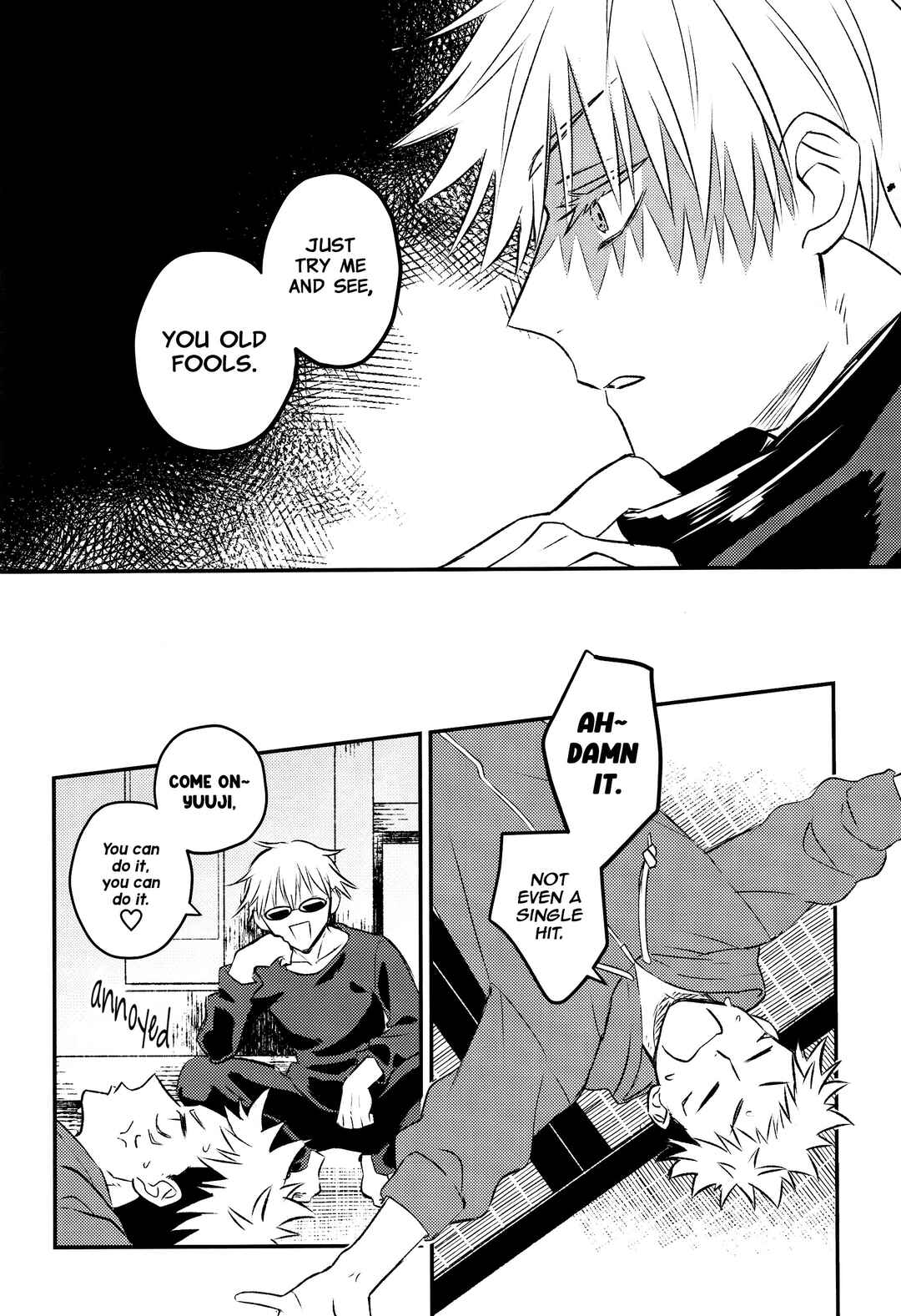 Page 12 Chapter Unknown_6d01 Jujutsu Kaisen - Kimi wo Norowaba, (Doujinshi)