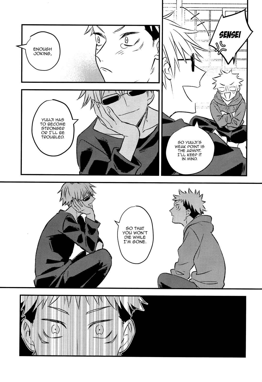 Page 15 Chapter Unknown_6d01 Jujutsu Kaisen - Kimi wo Norowaba, (Doujinshi)