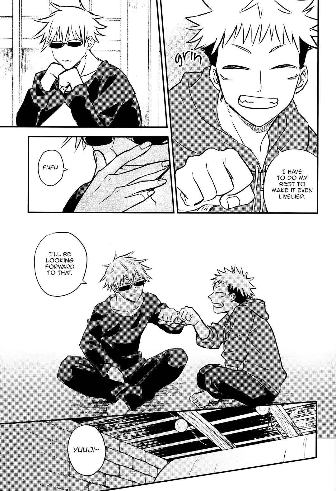 Page 21 Chapter Unknown_6d01 Jujutsu Kaisen - Kimi wo Norowaba, (Doujinshi)