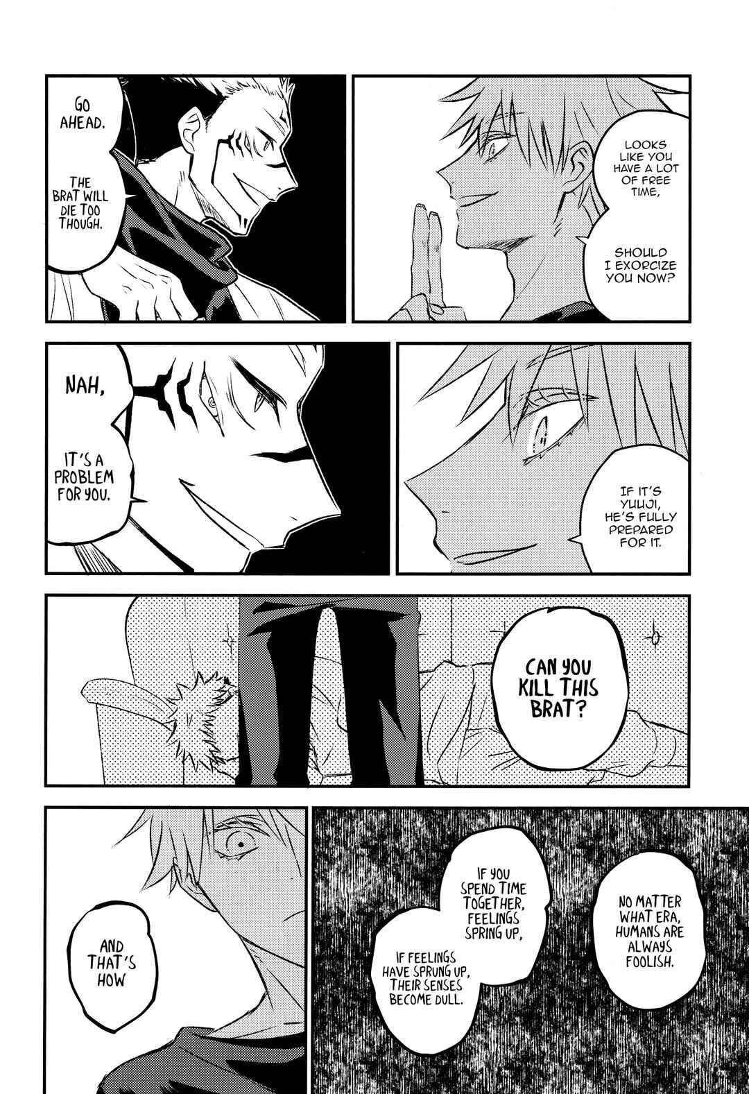 Page 24 Chapter Unknown_6d01 Jujutsu Kaisen - Kimi wo Norowaba, (Doujinshi)