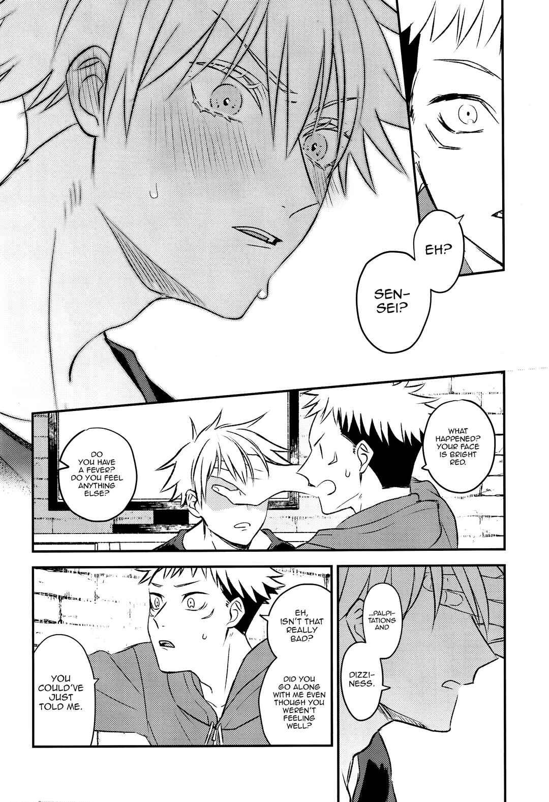 Page 28 Chapter Unknown_6d01 Jujutsu Kaisen - Kimi wo Norowaba, (Doujinshi)