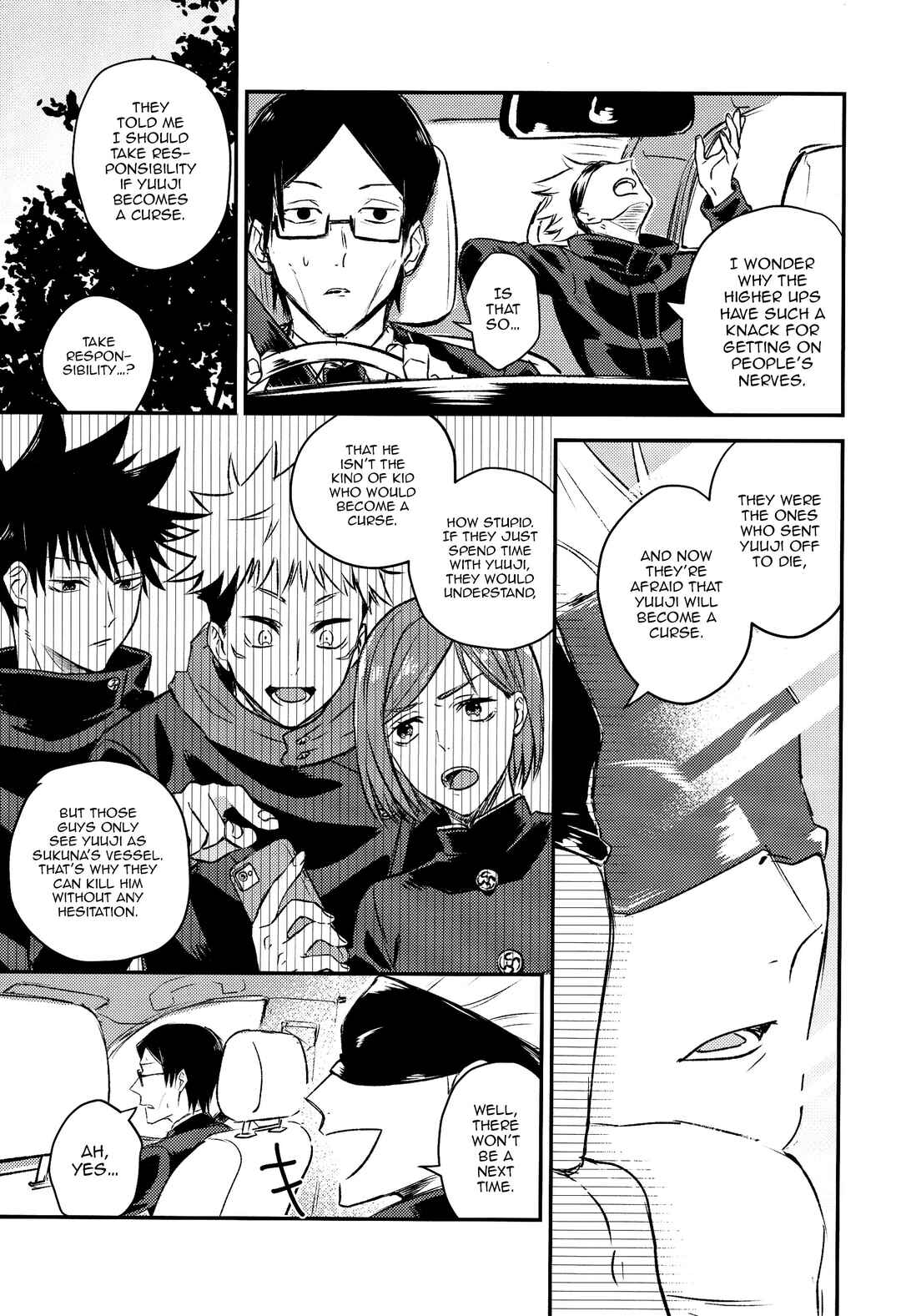 Page 7 Chapter Unknown_6d01 Jujutsu Kaisen - Kimi wo Norowaba, (Doujinshi)