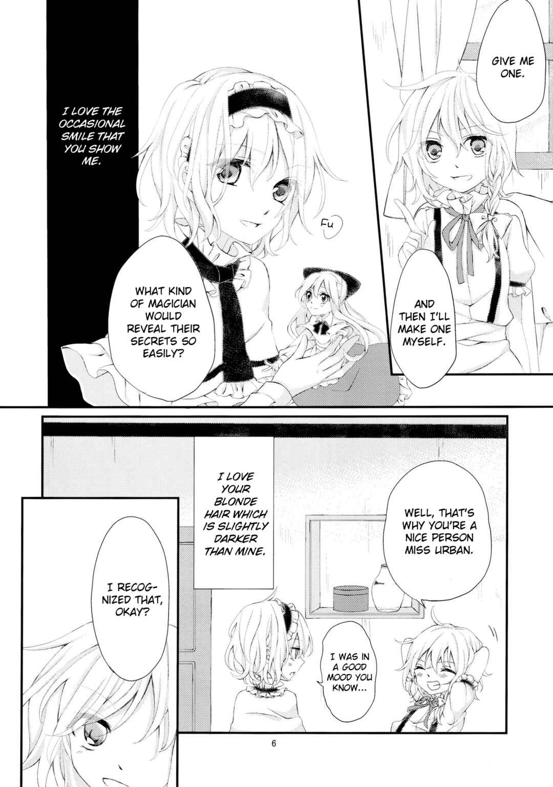 Page 7 Chapter Unknown_d332 Touhou - Suki na Hito wa Mahoutsukai (Doujinshi)