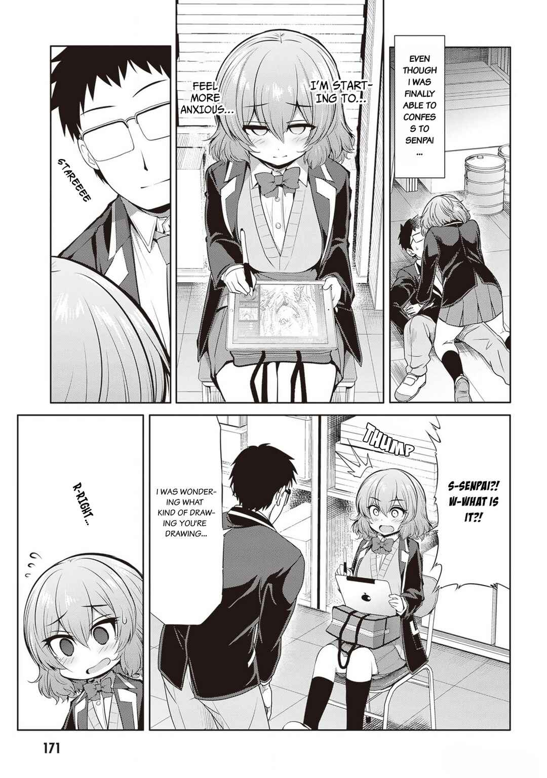 Page 4 Chapter 7.5 Saegusa-san wa Megane-senpai to Koi wo Egaku