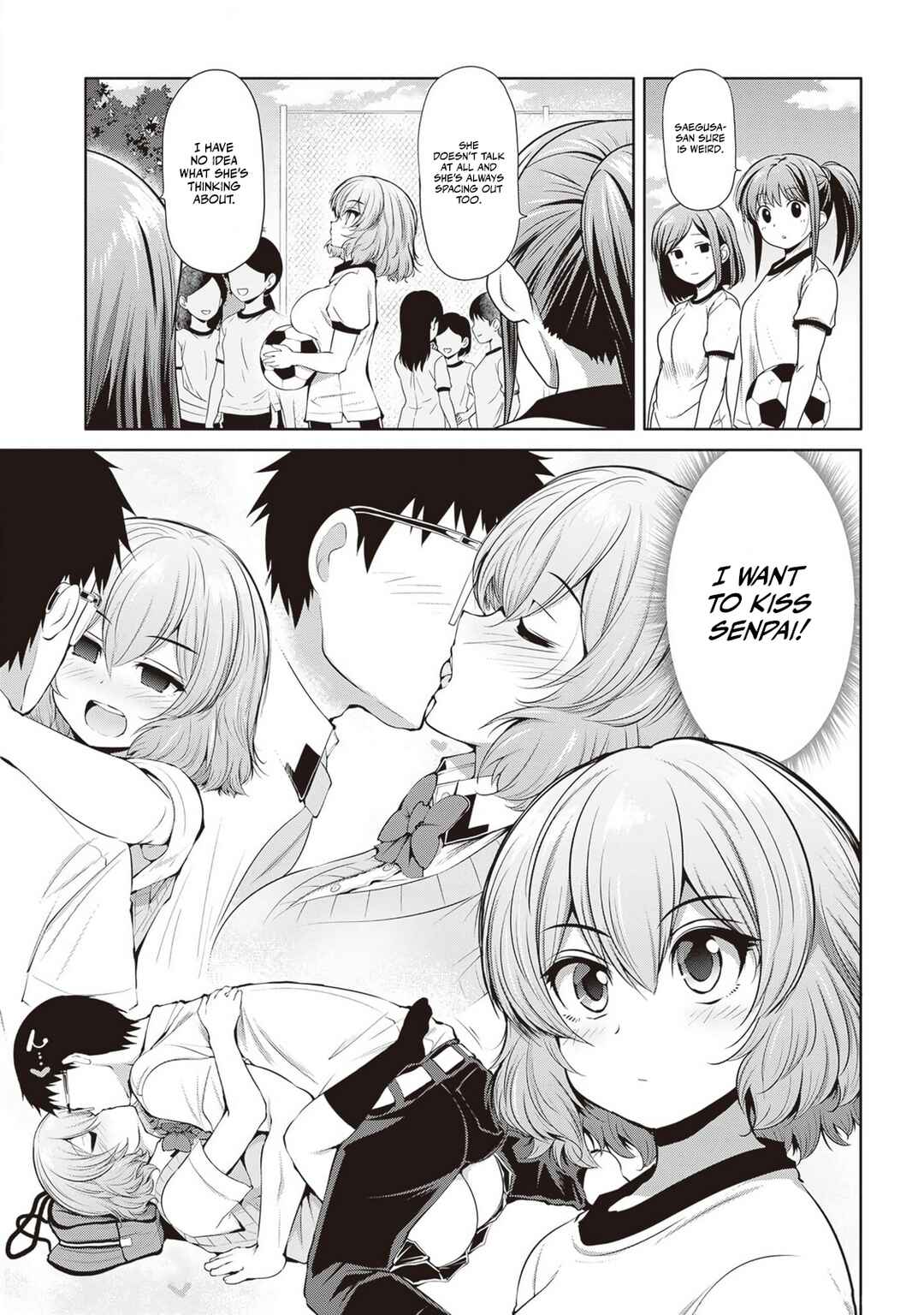 Page 3 Chapter 7 Saegusa-san wa Megane-senpai to Koi wo Egaku
