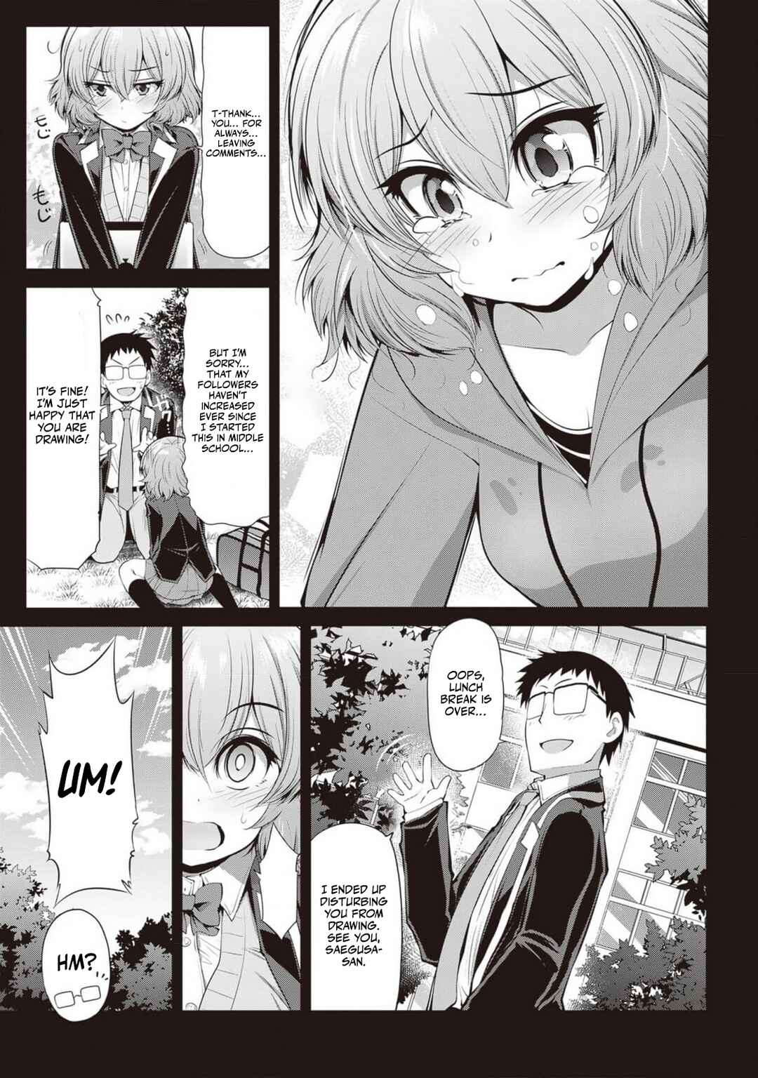 Page 13 Chapter 6 Saegusa-san wa Megane-senpai to Koi wo Egaku