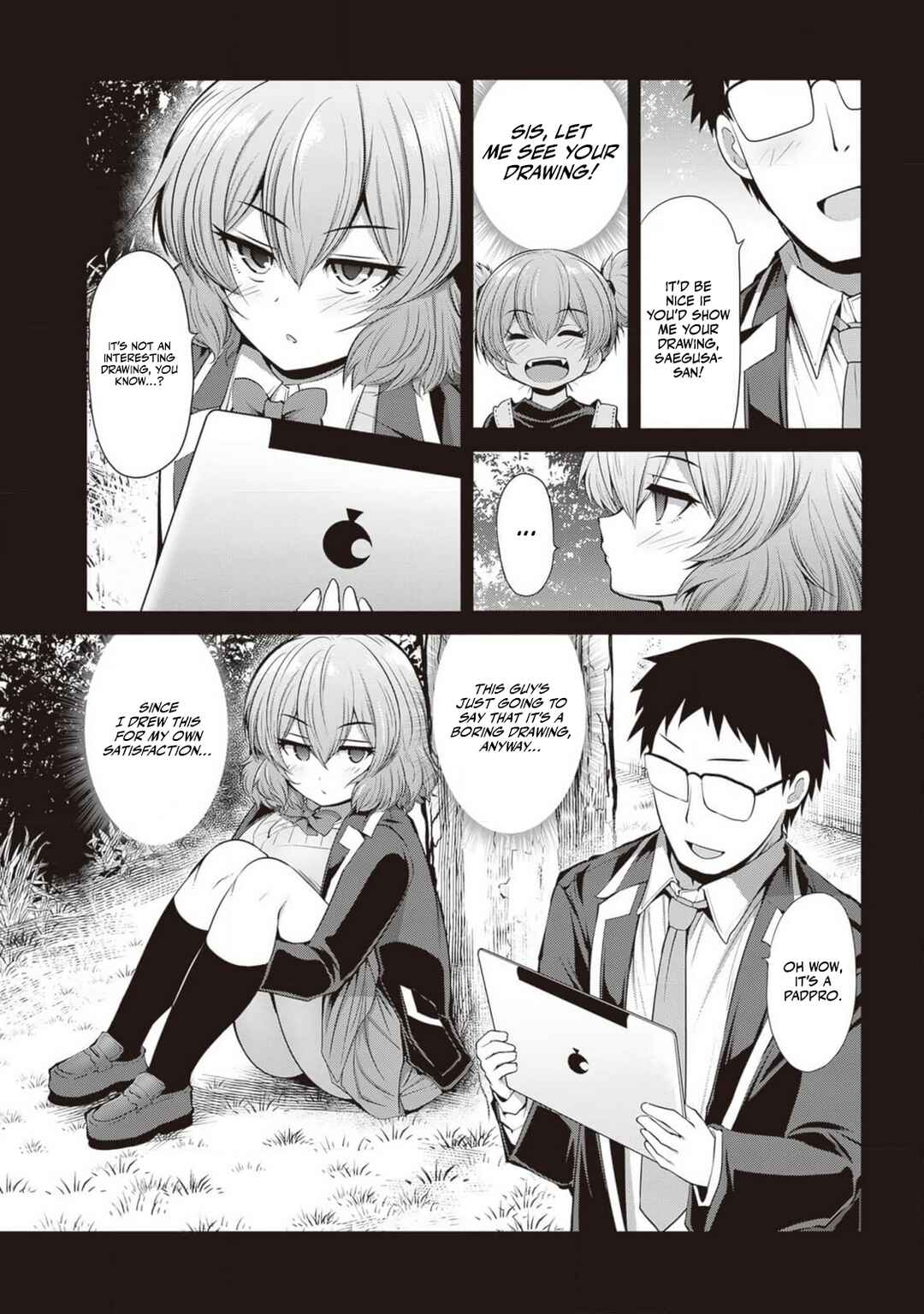 Page 7 Chapter 6 Saegusa-san wa Megane-senpai to Koi wo Egaku