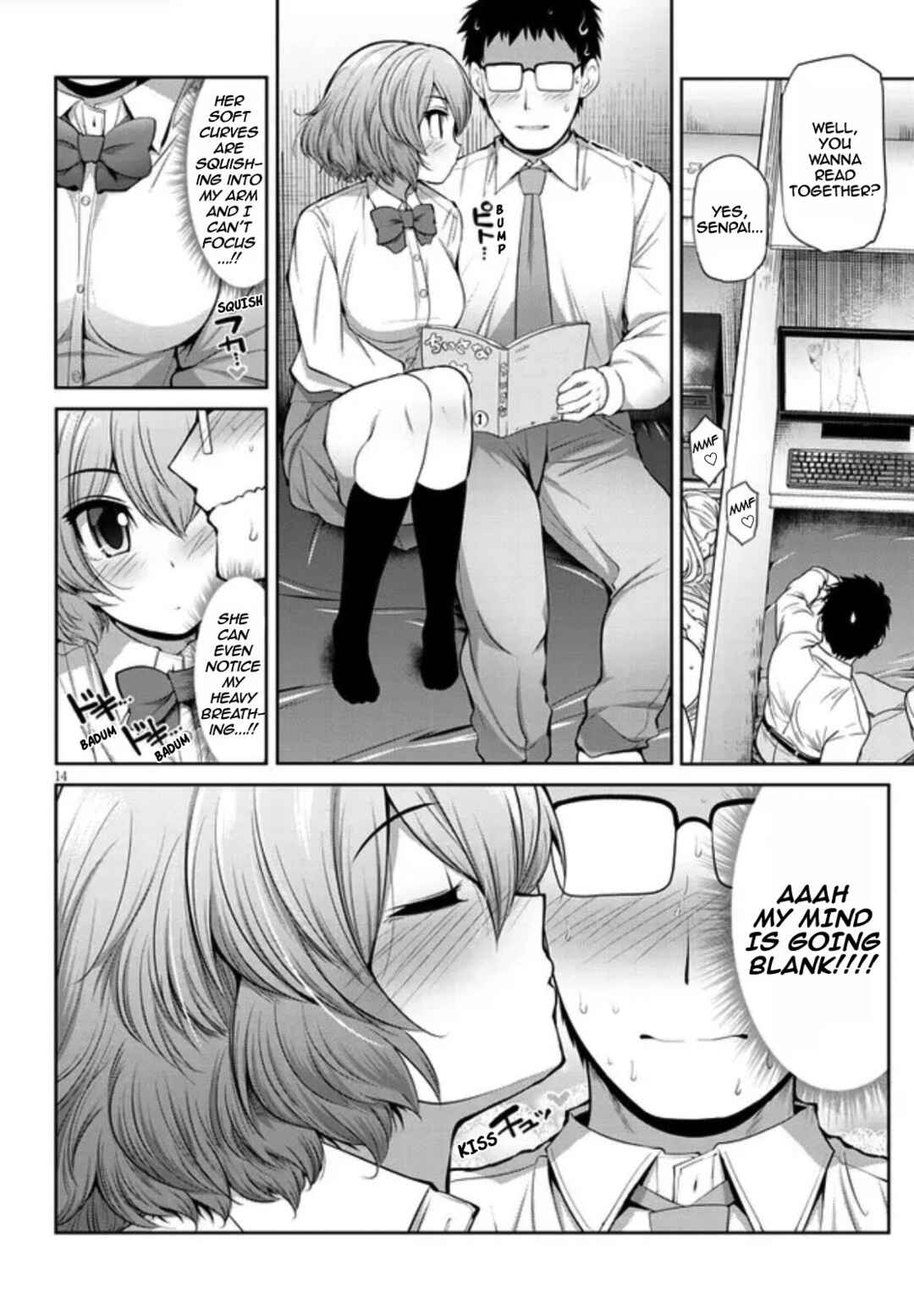 Page 14 Chapter 2 Saegusa-san wa Megane-senpai to Koi wo Egaku