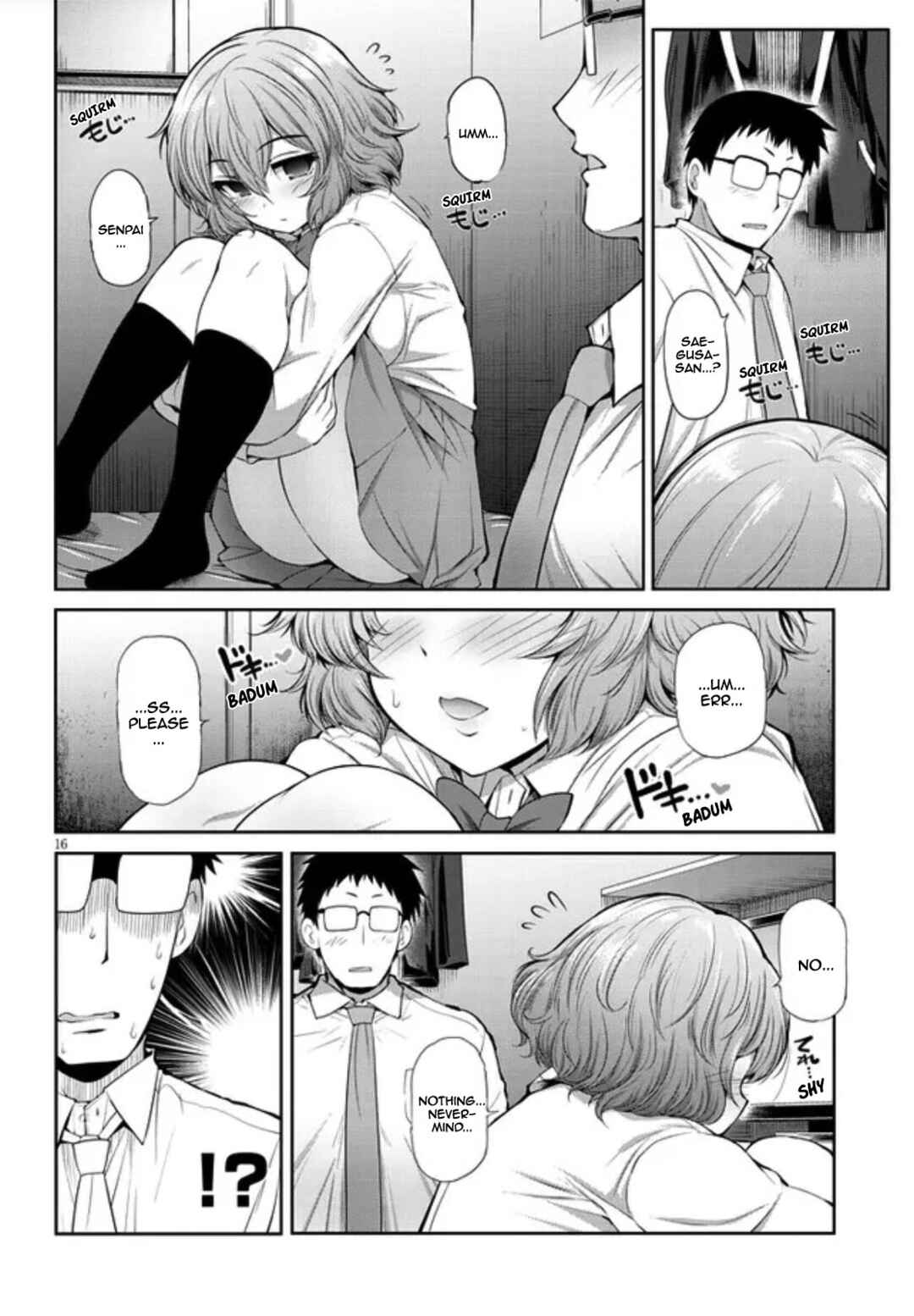 Page 16 Chapter 2 Saegusa-san wa Megane-senpai to Koi wo Egaku