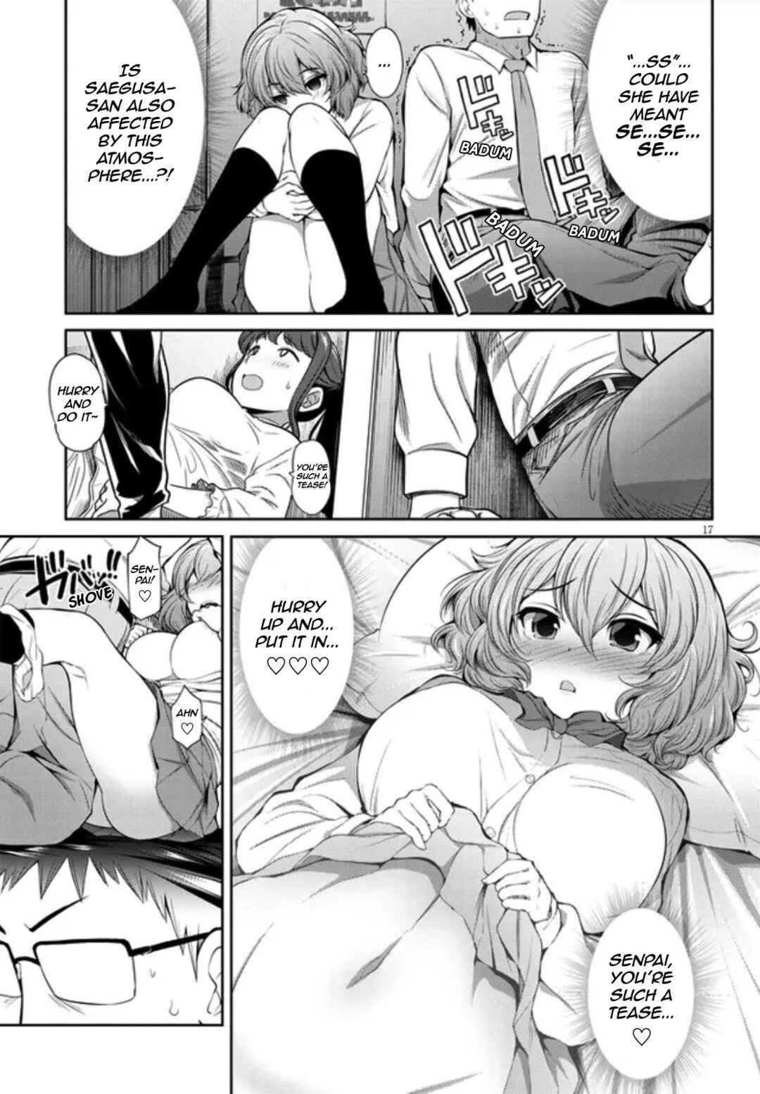 Page 17 Chapter 2 Saegusa-san wa Megane-senpai to Koi wo Egaku