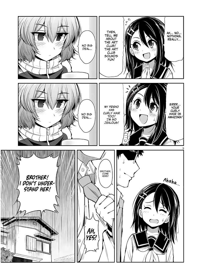 Page 9 Chapter 5 Saegusa-san wa Megane-senpai to Koi wo Egaku