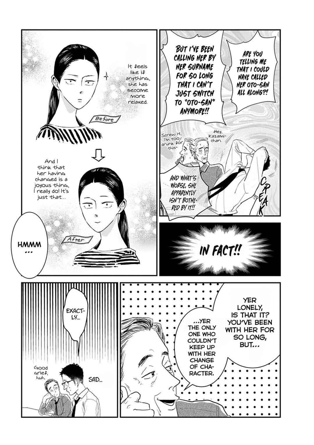 Page 4 Chapter 9.6 Me no Doku Sugiru Shokuba no Futari
