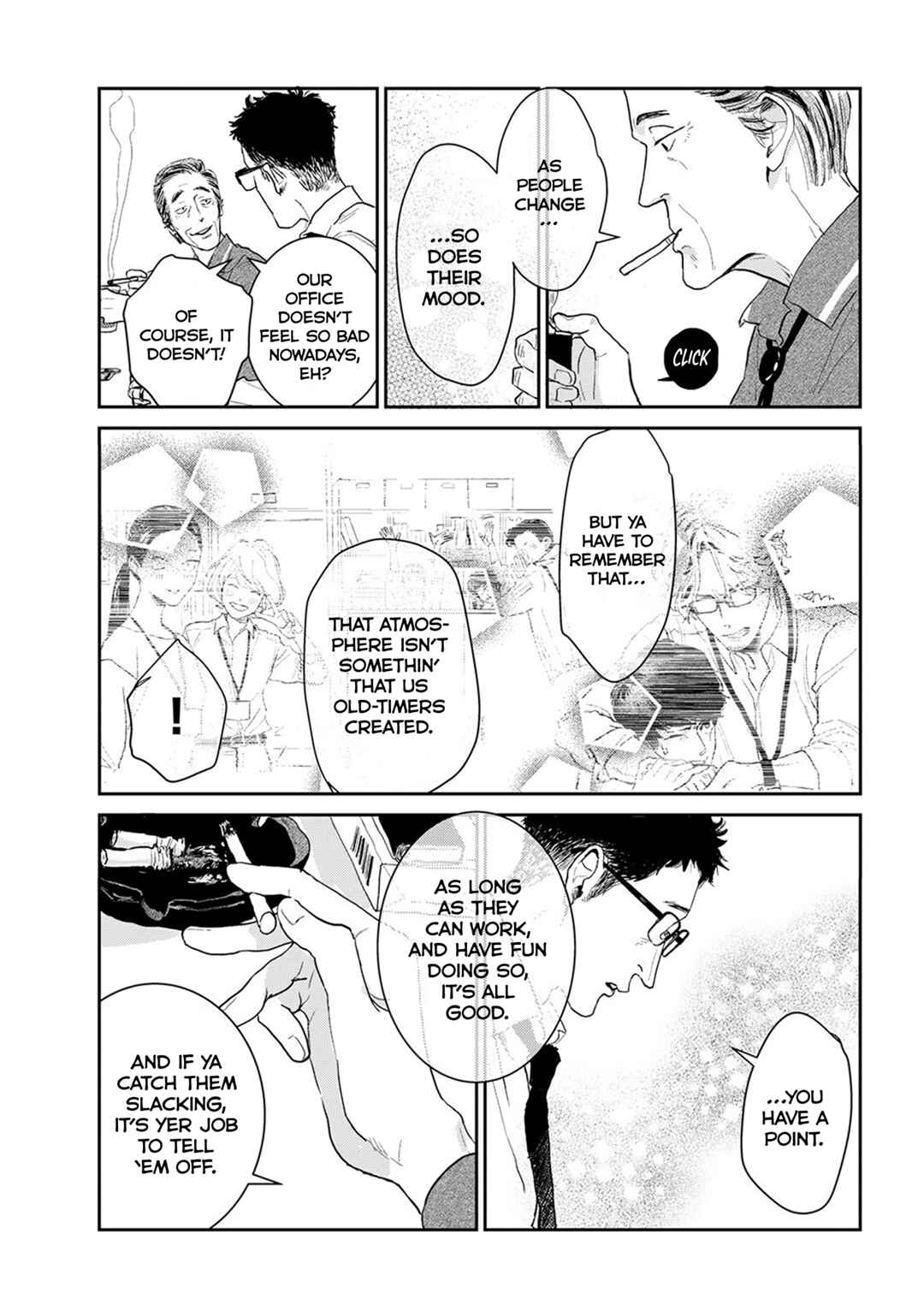 Page 5 Chapter 9.6 Me no Doku Sugiru Shokuba no Futari