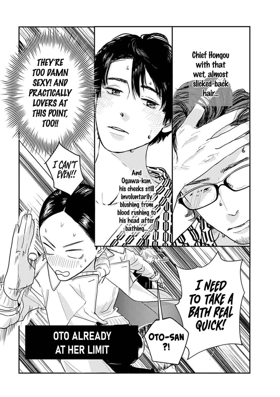 Page 10 Chapter 9.4 Me no Doku Sugiru Shokuba no Futari