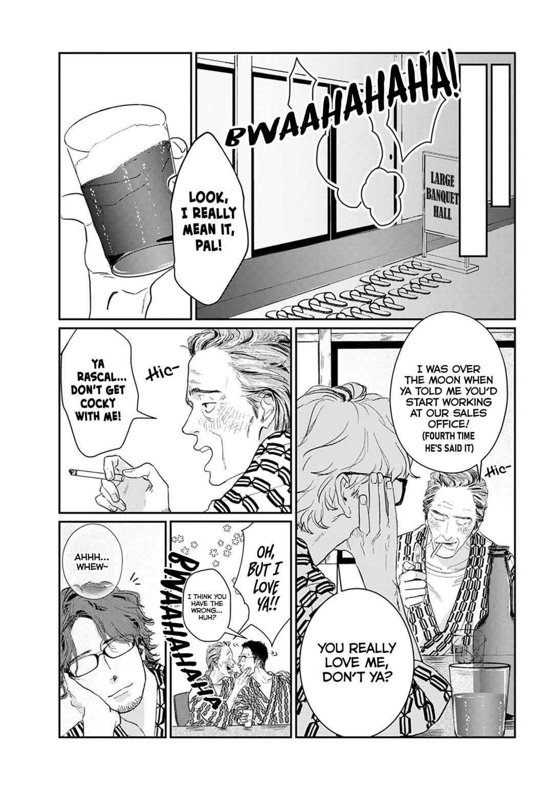 Page 11 Chapter 9.4 Me no Doku Sugiru Shokuba no Futari