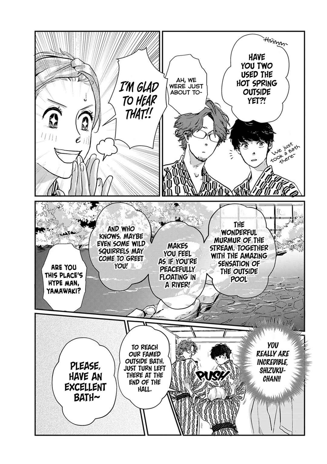 Page 19 Chapter 9.4 Me no Doku Sugiru Shokuba no Futari