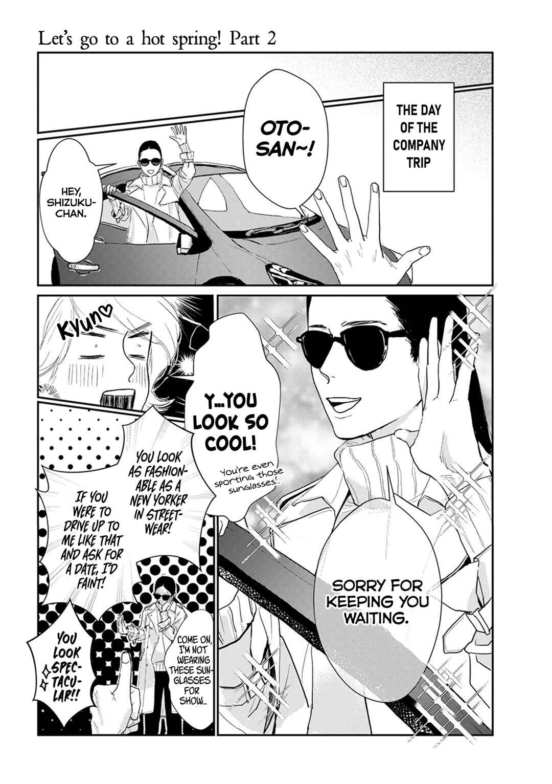 Page 2 Chapter 9.4 Me no Doku Sugiru Shokuba no Futari