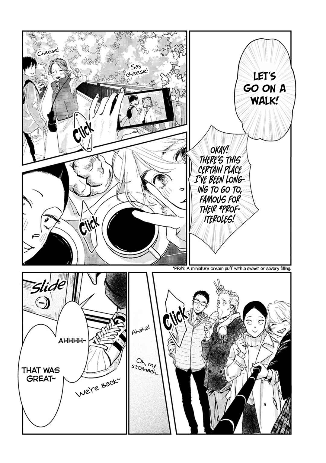 Page 8 Chapter 9.4 Me no Doku Sugiru Shokuba no Futari