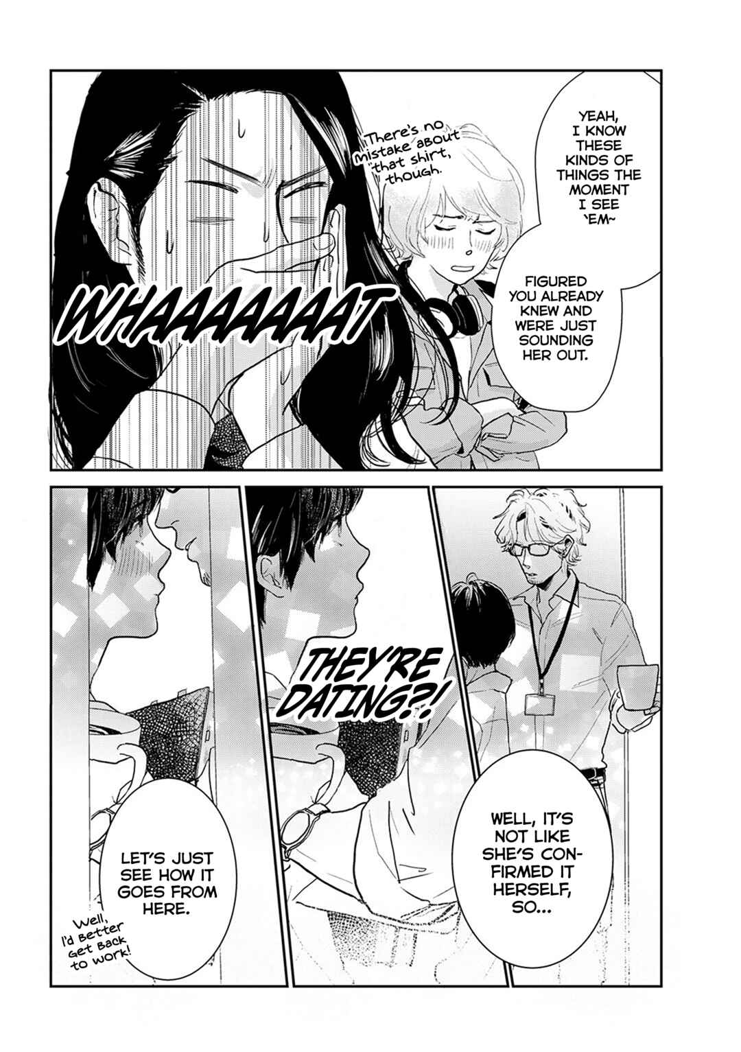 Page 10 Chapter 9.1 Me no Doku Sugiru Shokuba no Futari