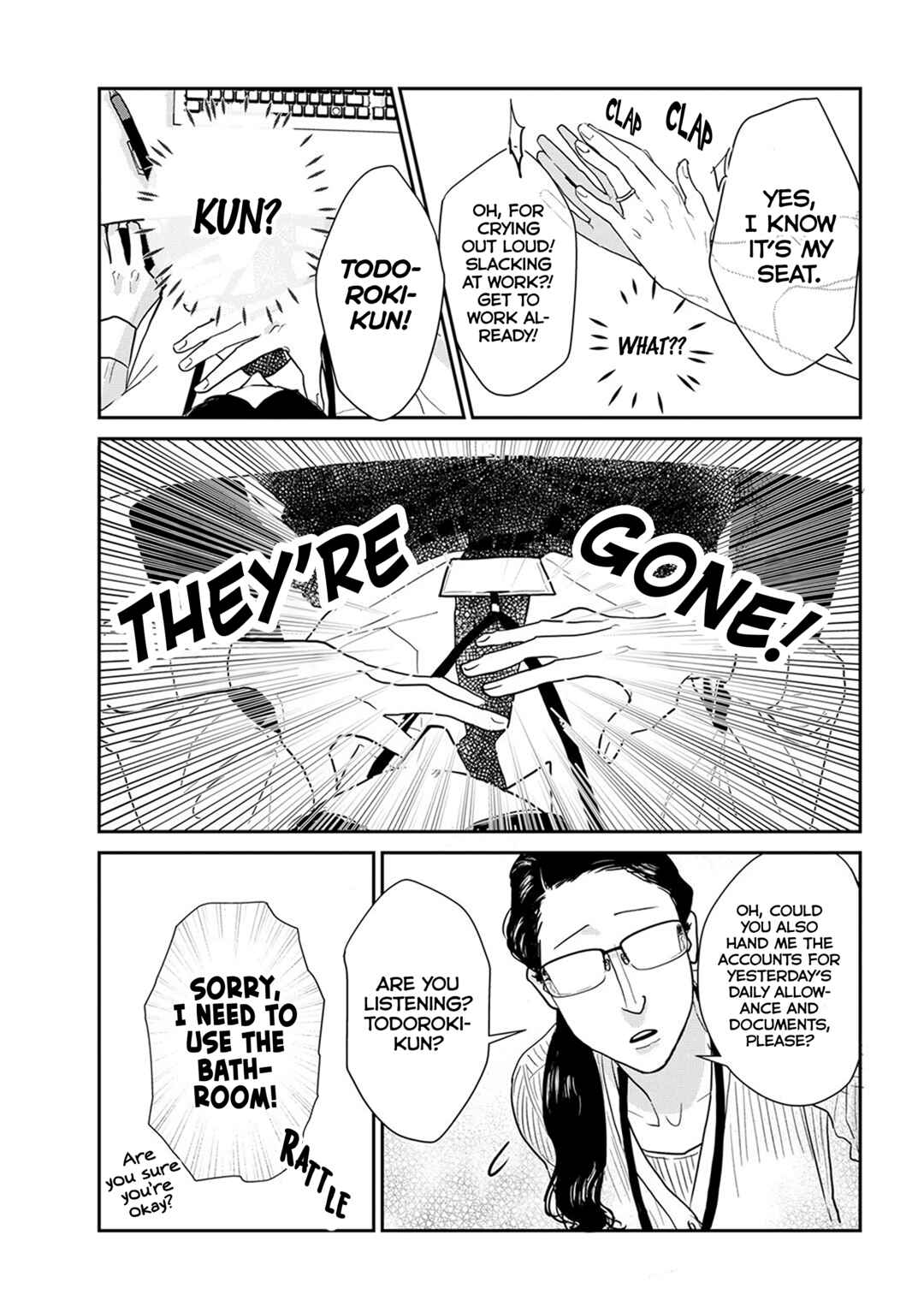 Page 3 Chapter 9.1 Me no Doku Sugiru Shokuba no Futari