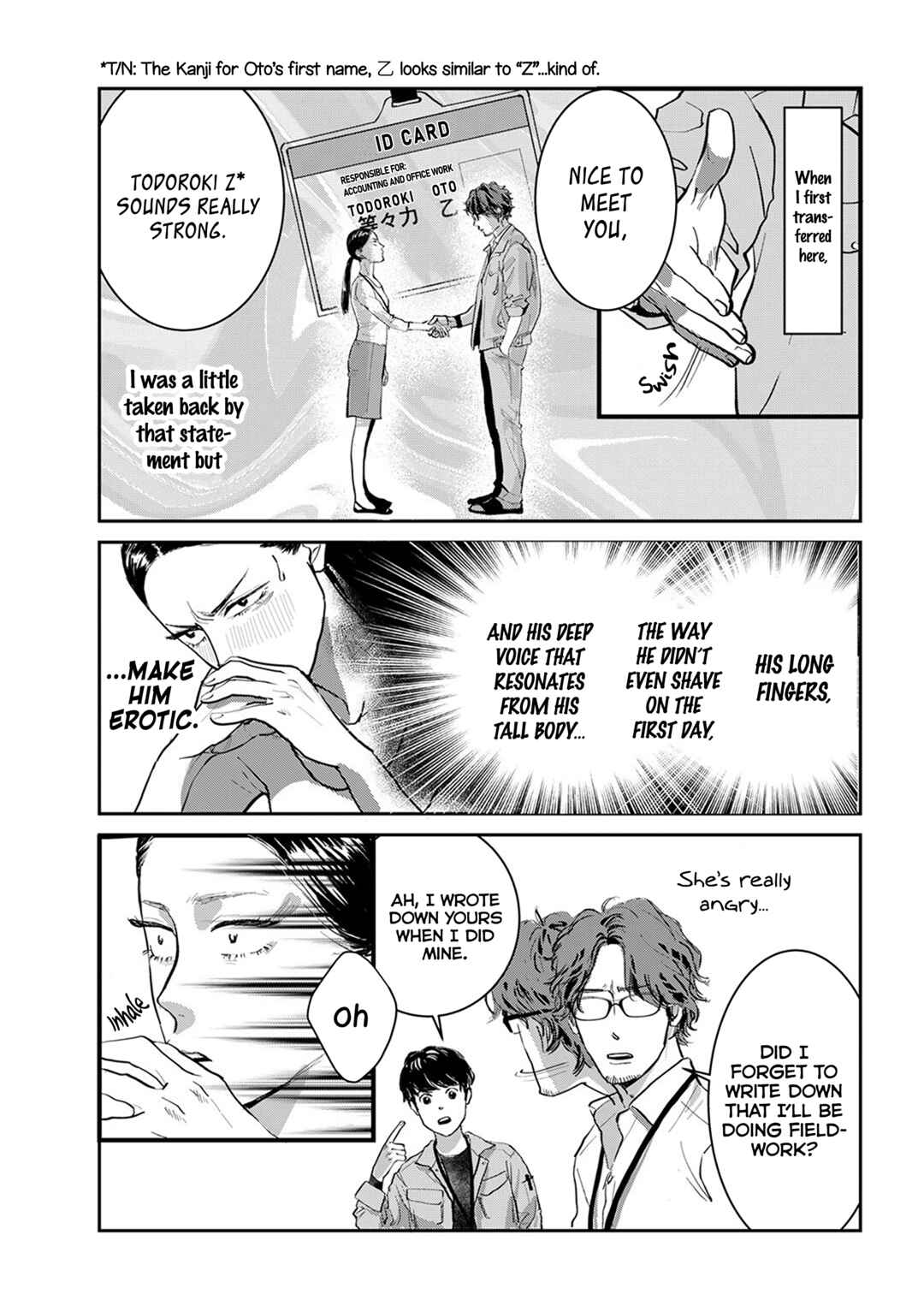Page 8 Chapter 1 Me no Doku Sugiru Shokuba no Futari