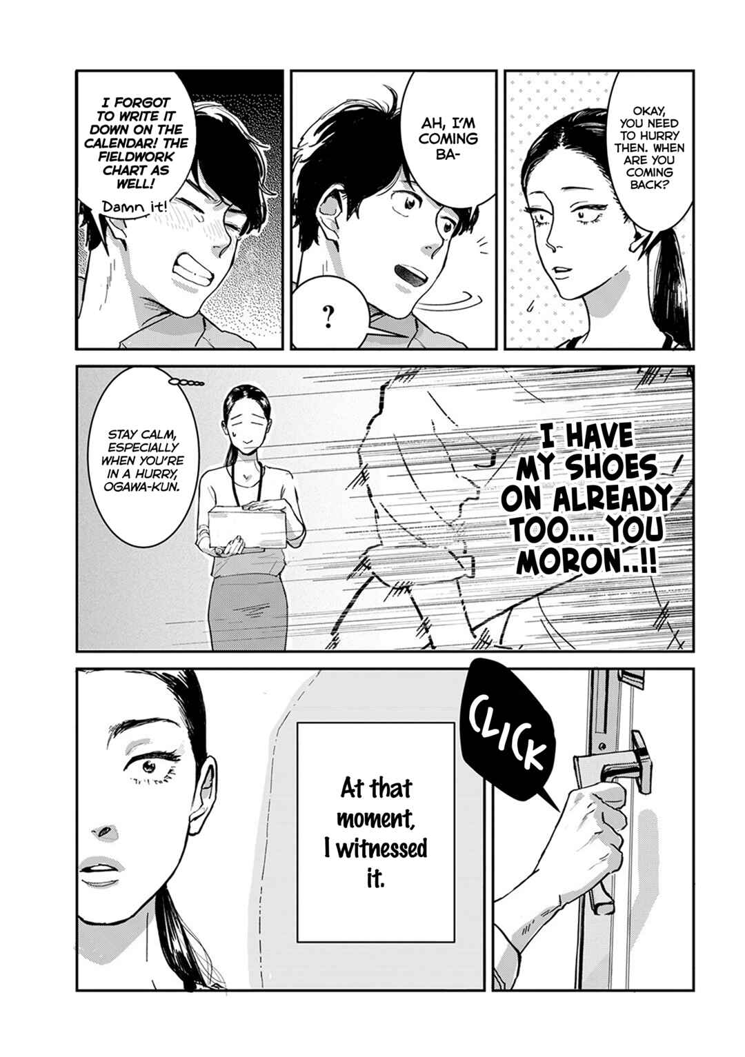 Page 3 Chapter 2 Me no Doku Sugiru Shokuba no Futari