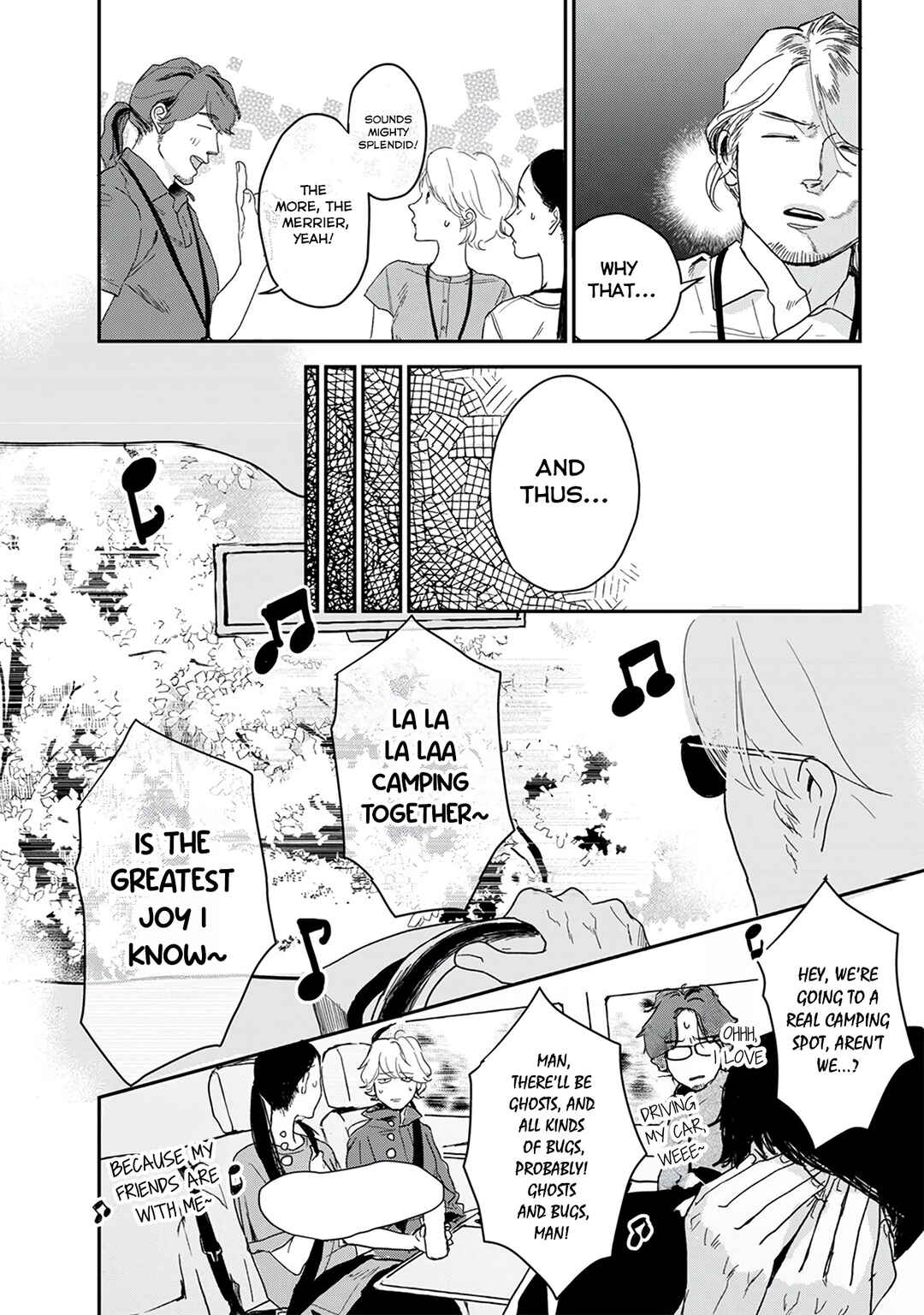 Page 4 Chapter 14 Me no Doku Sugiru Shokuba no Futari
