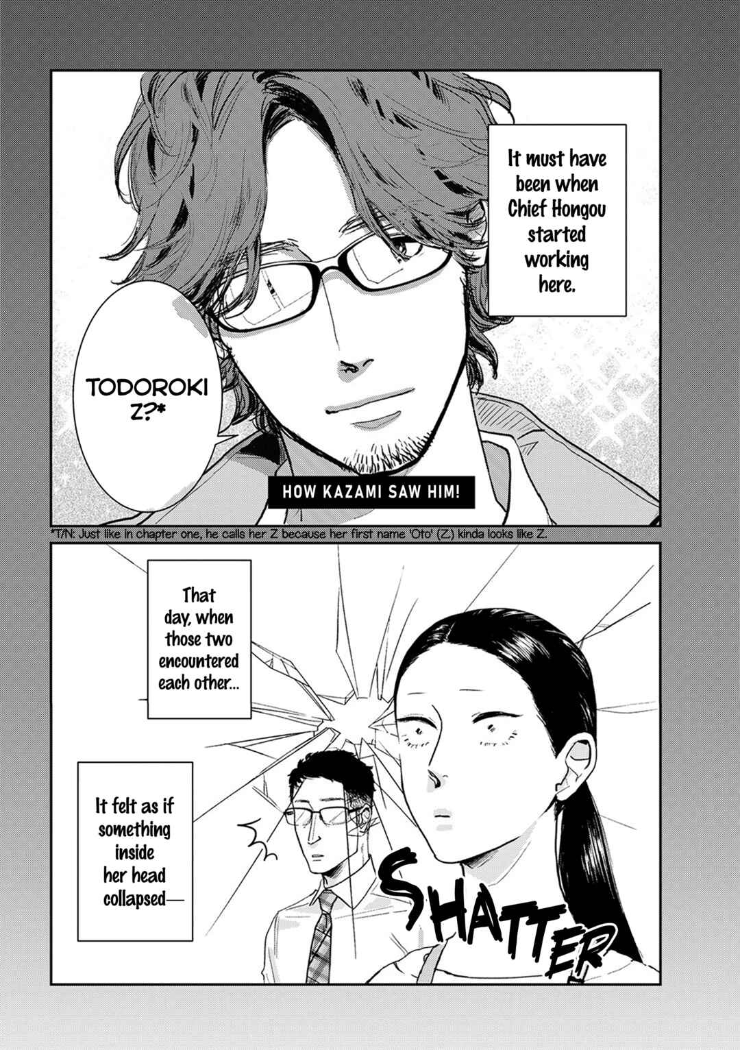 Page 6 Chapter 9.2 Me no Doku Sugiru Shokuba no Futari
