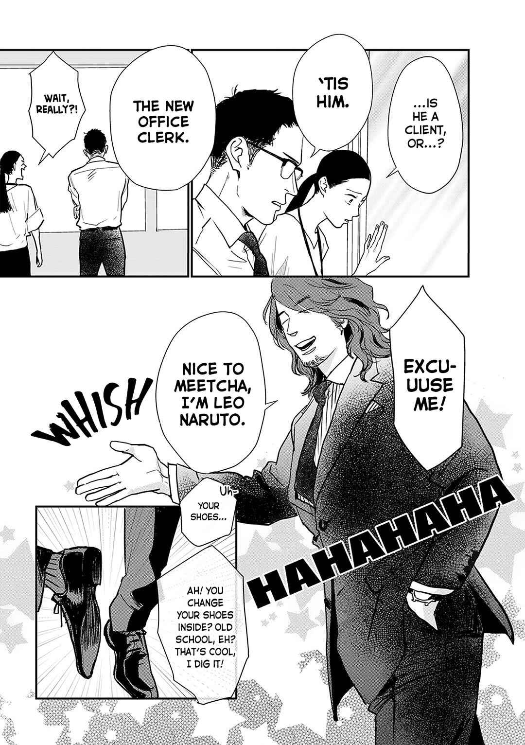 Page 3 Chapter 12 Me no Doku Sugiru Shokuba no Futari