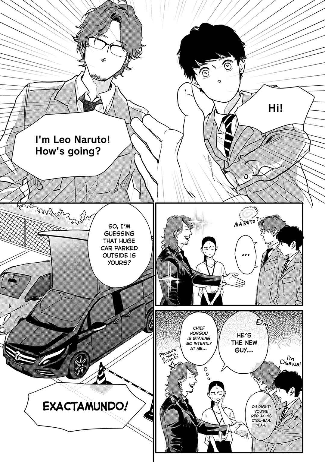 Page 6 Chapter 12 Me no Doku Sugiru Shokuba no Futari