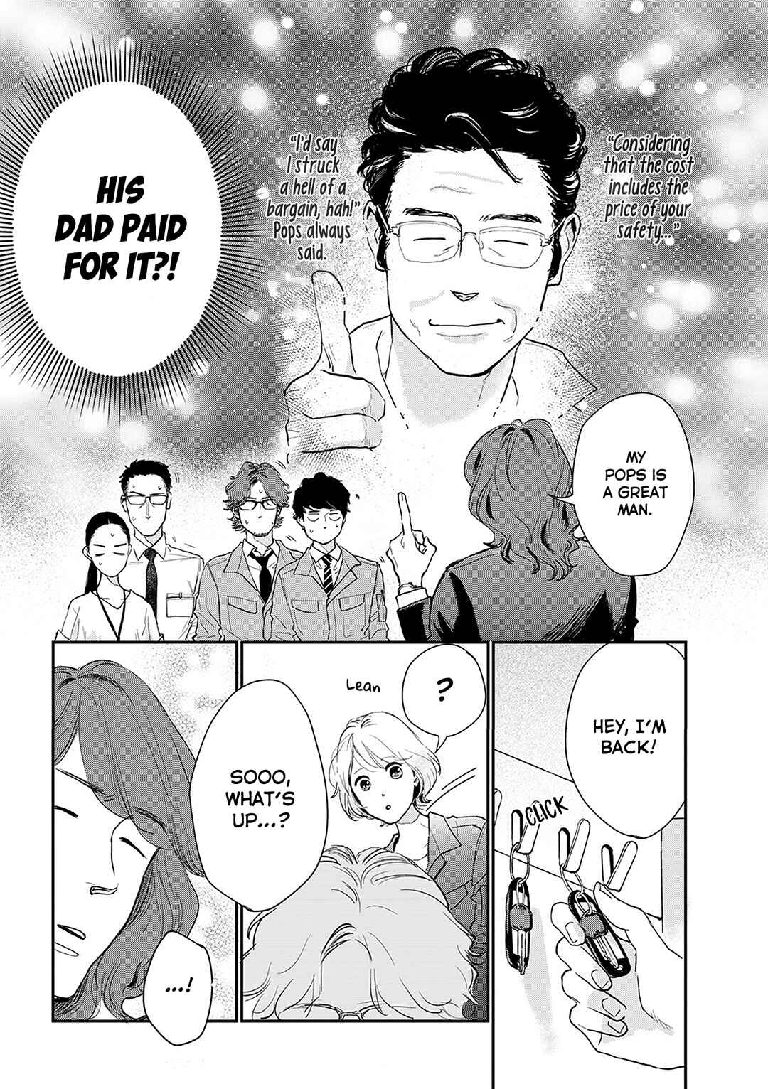 Page 9 Chapter 12 Me no Doku Sugiru Shokuba no Futari