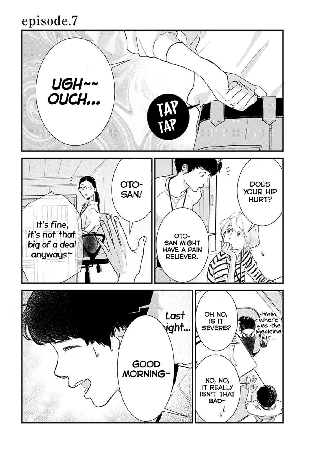 Page 2 Chapter 7 Me no Doku Sugiru Shokuba no Futari