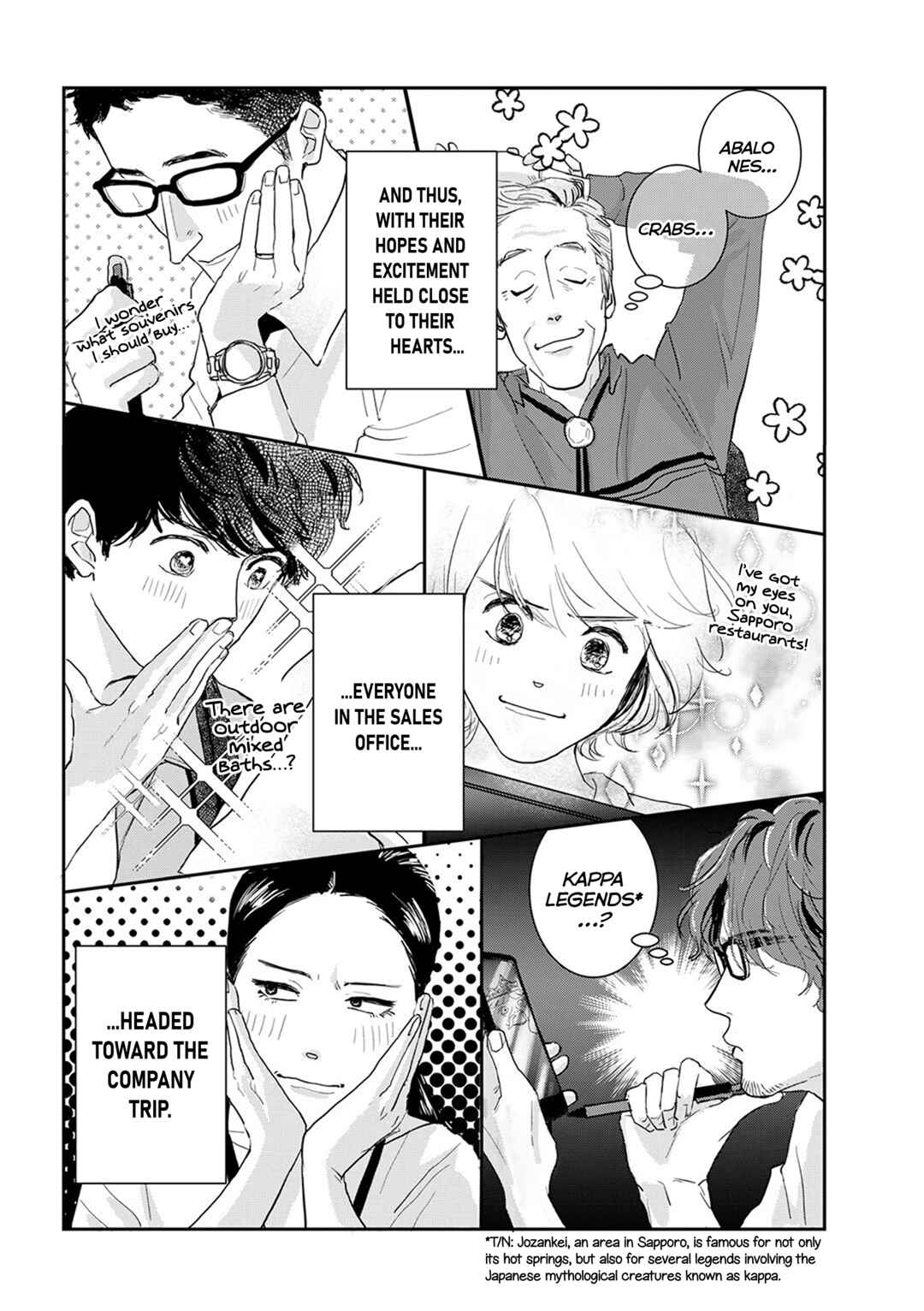 Page 10 Chapter 9.3 Me no Doku Sugiru Shokuba no Futari