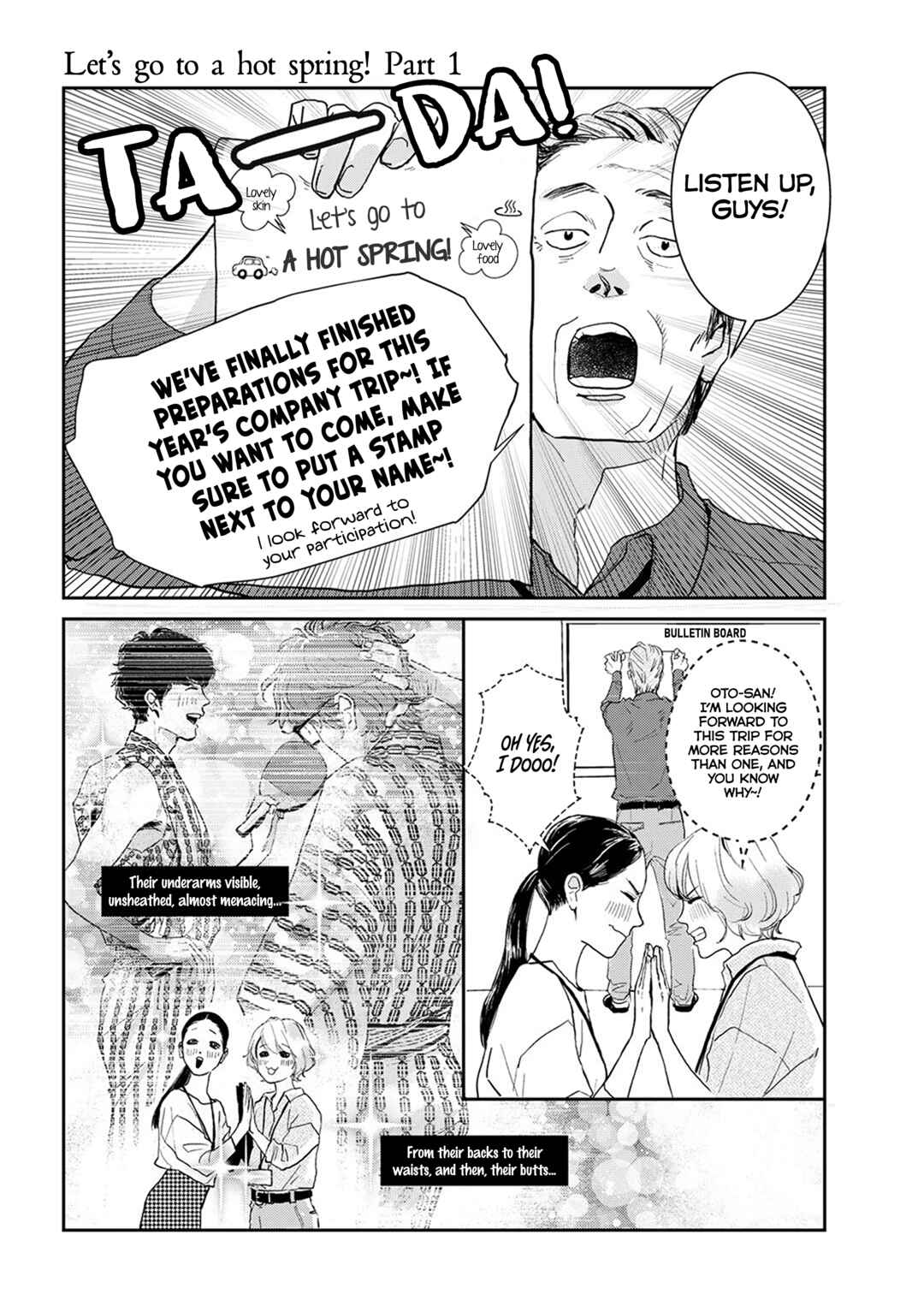 Page 2 Chapter 9.3 Me no Doku Sugiru Shokuba no Futari