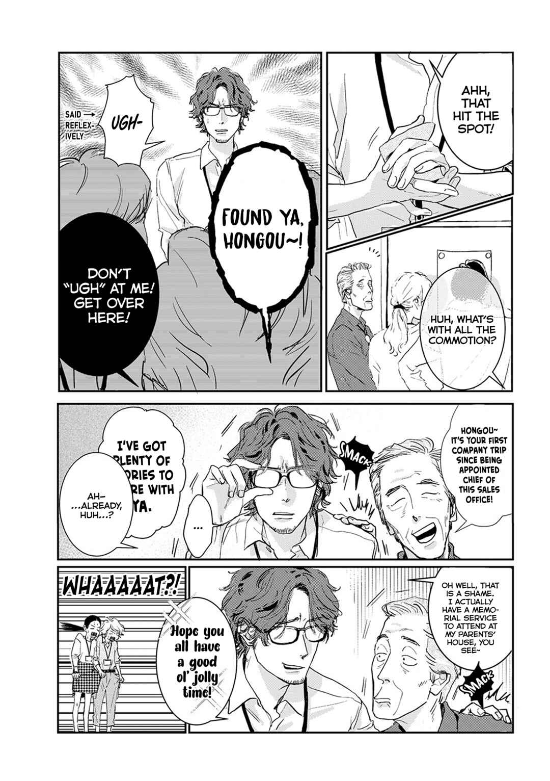 Page 3 Chapter 9.3 Me no Doku Sugiru Shokuba no Futari