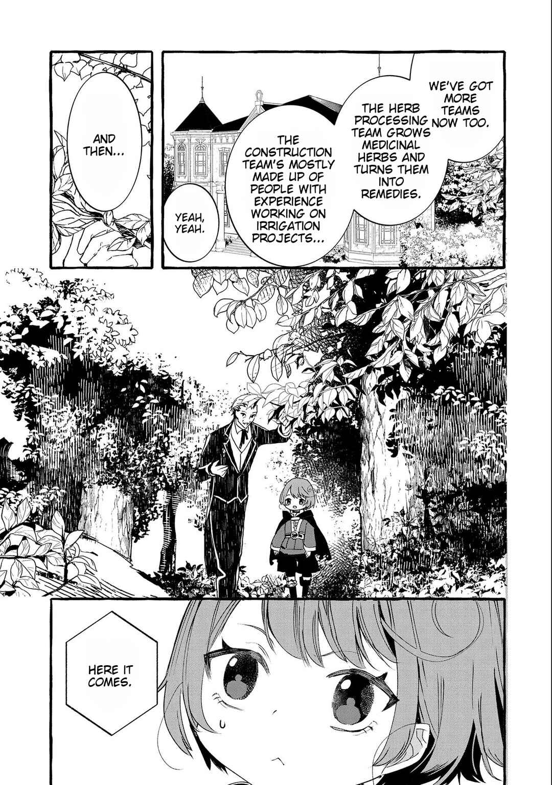 Page 27 Chapter 4 Zeitaku Zanmai Shitai no desu! ~Tensei Shita no ni Binbou nante Yurusenai no de, Mahou de Ryouchi Kaikaku~