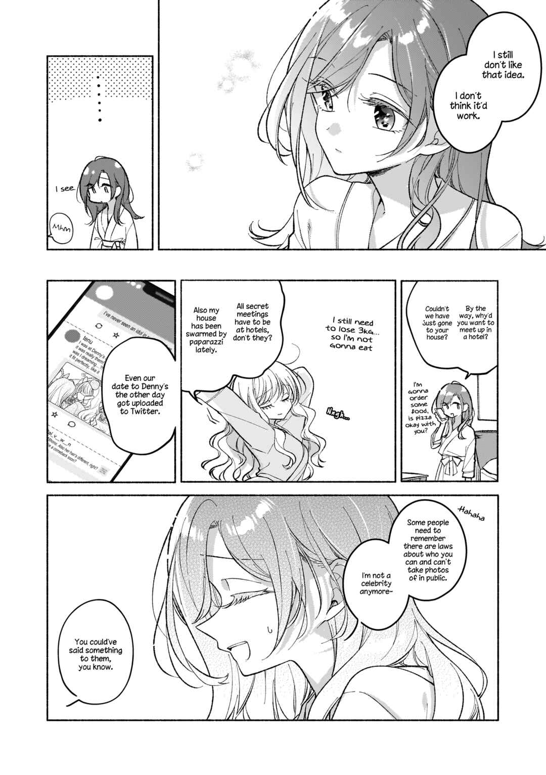 Page 4 Chapter 3 Private Life is Theirs Alone. Celebrity x Yuri Anthology
