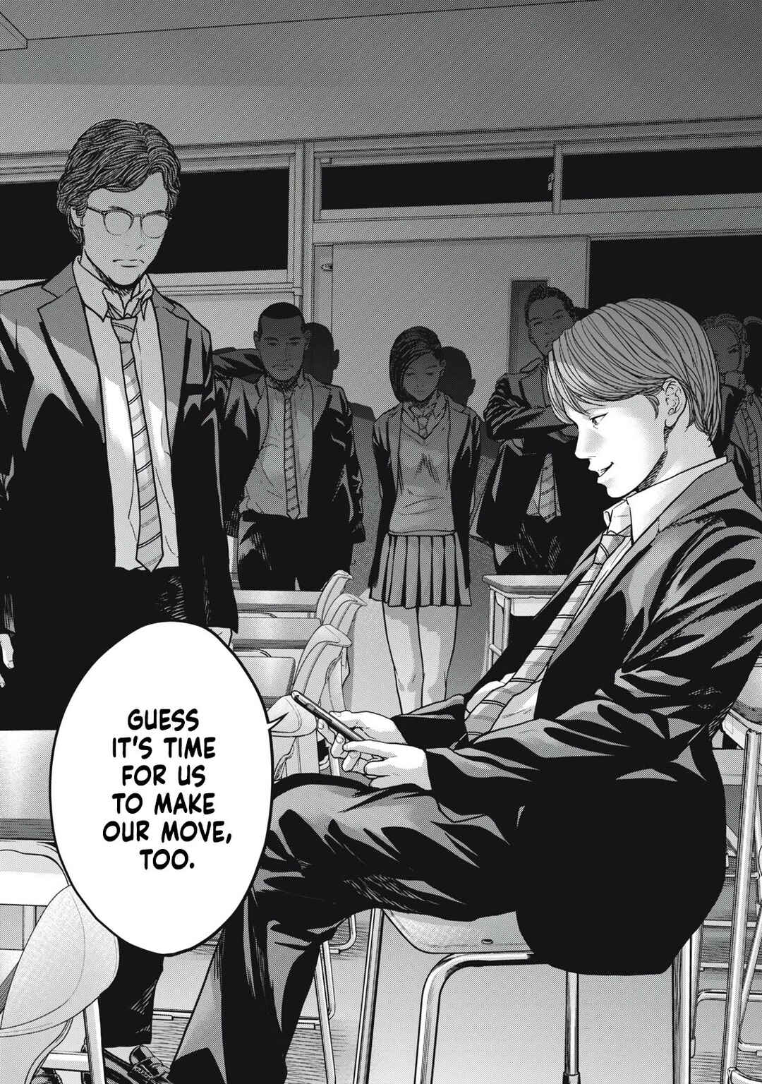 Page 34 Chapter 3 Kyuusai no Kyoushitsu