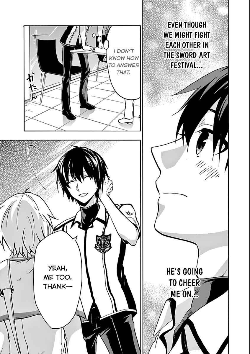 Page 21 Chapter 35 Rakudai Kishi no Eiyuutan