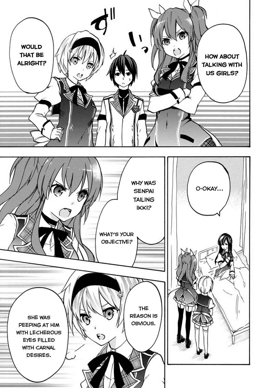 Page 13 Chapter 12 Rakudai Kishi no Eiyuutan