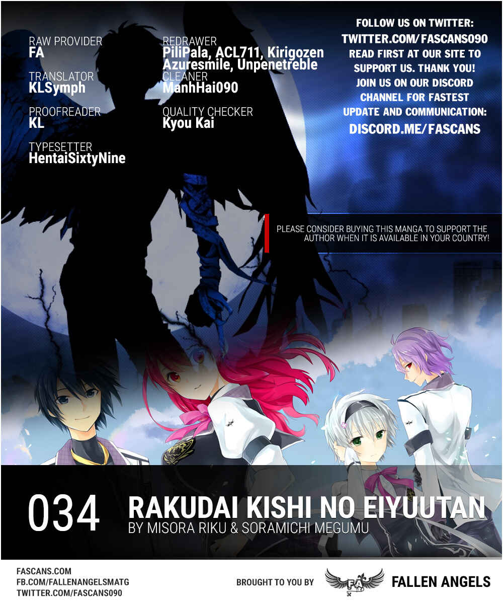 Page 39 Chapter 34 Rakudai Kishi no Eiyuutan