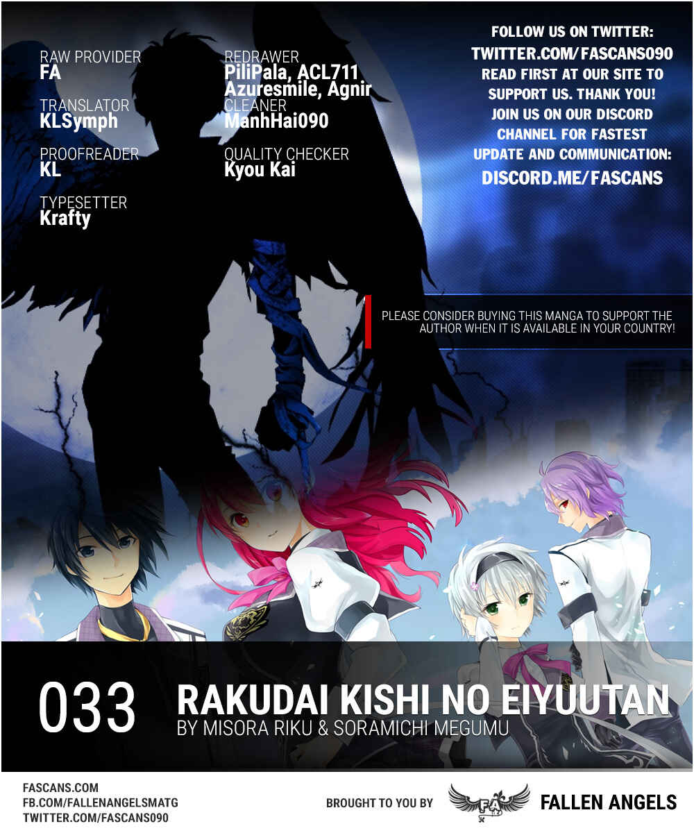 Page 39 Chapter 33 Rakudai Kishi no Eiyuutan