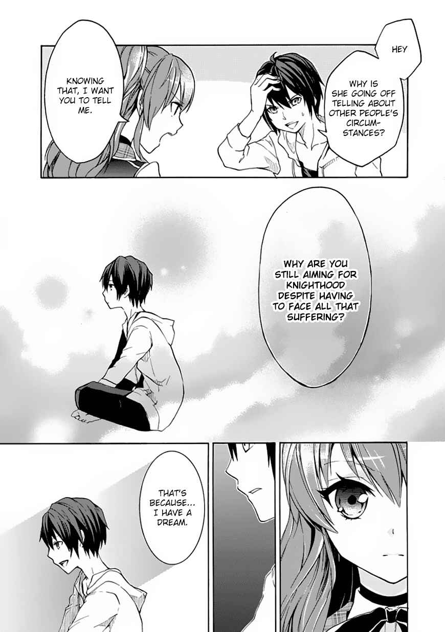 Page 28 Chapter 2 Rakudai Kishi no Eiyuutan