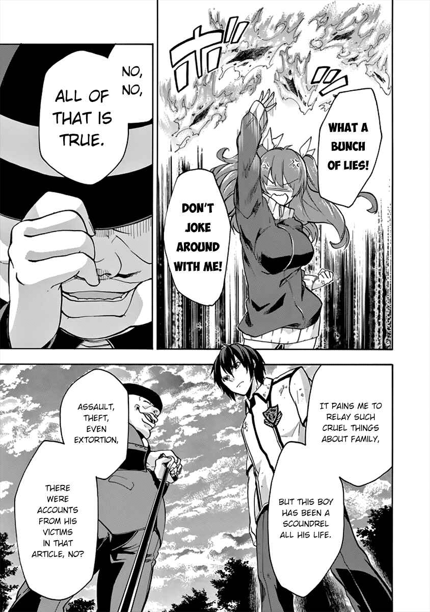 Page 30 Chapter 26 Rakudai Kishi no Eiyuutan