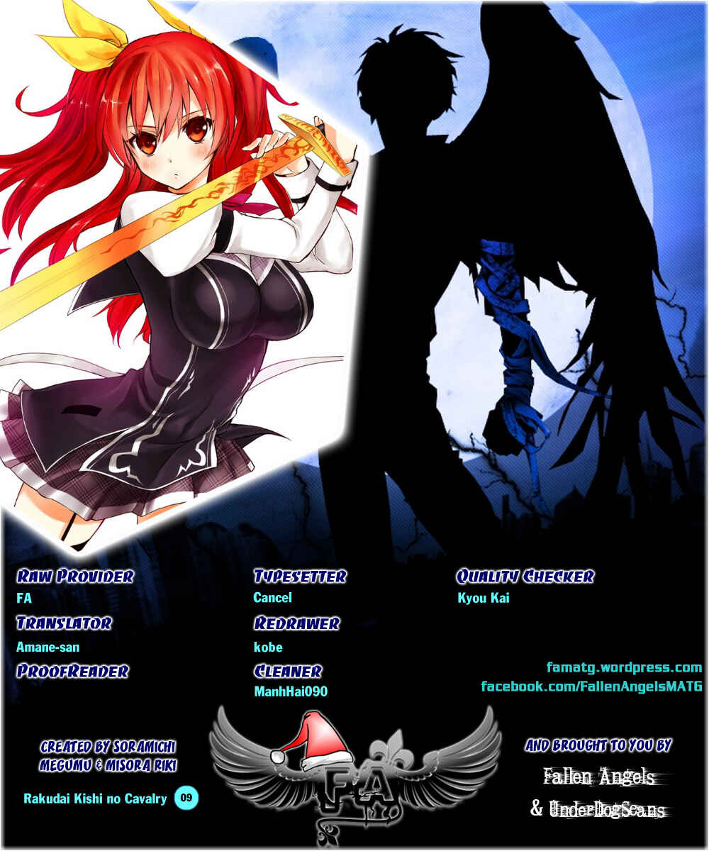 Page 1 Chapter 9 Rakudai Kishi no Eiyuutan