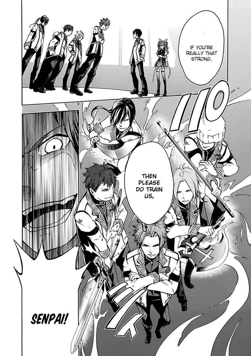 Page 27 Chapter 3 Rakudai Kishi no Eiyuutan