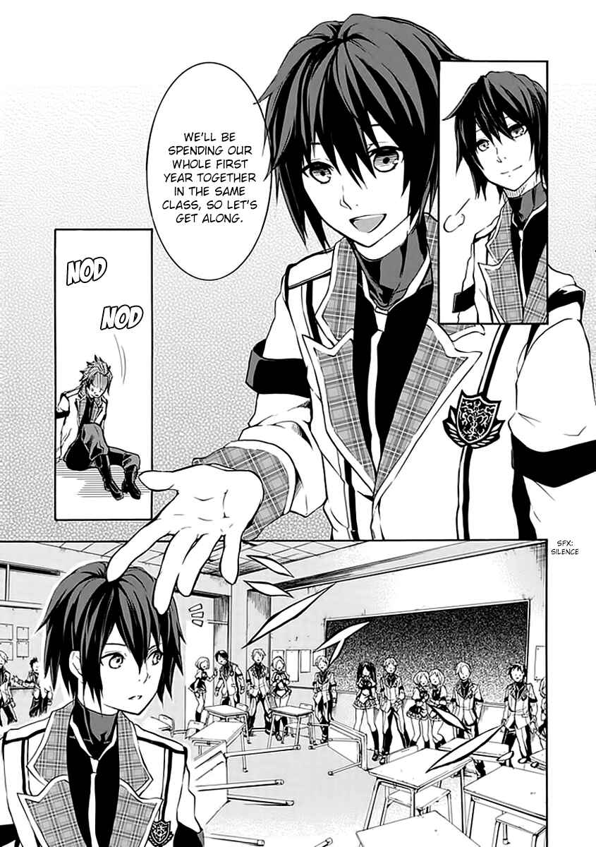 Page 36 Chapter 3 Rakudai Kishi no Eiyuutan