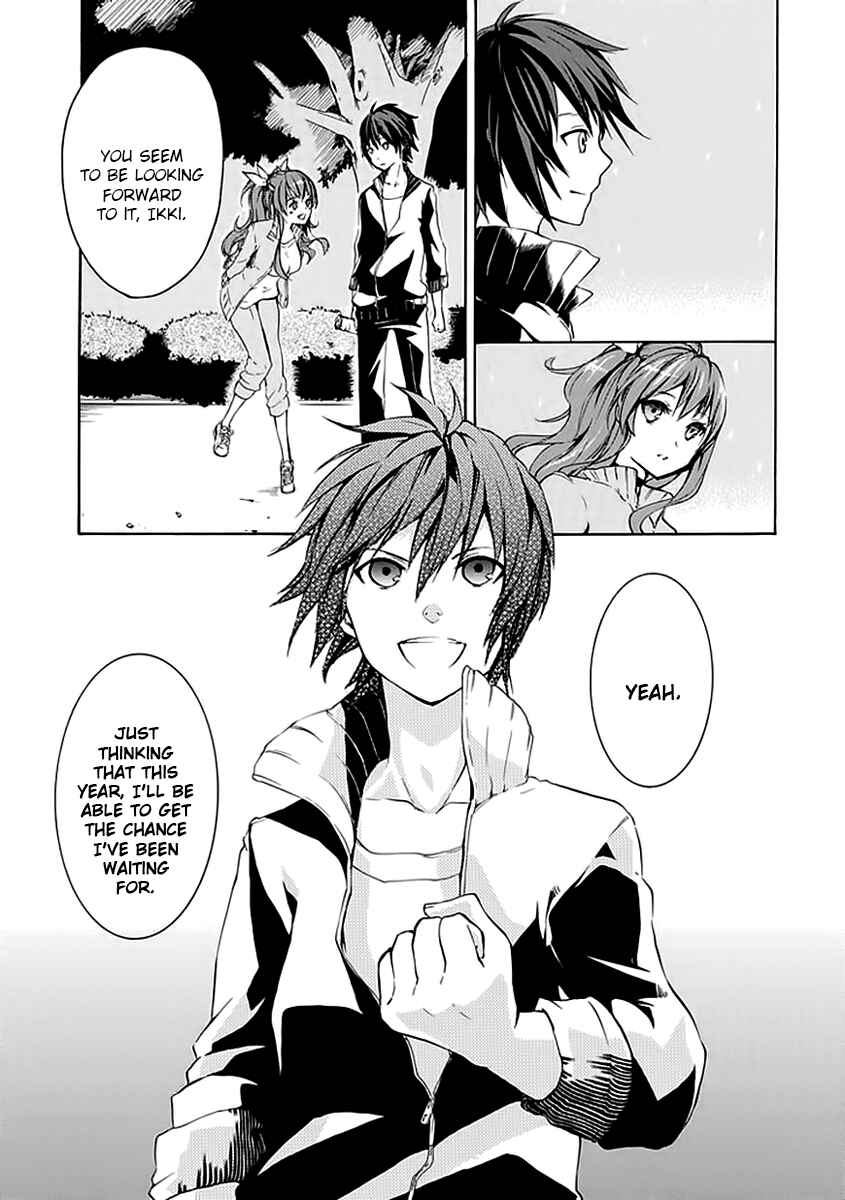 Page 6 Chapter 3 Rakudai Kishi no Eiyuutan